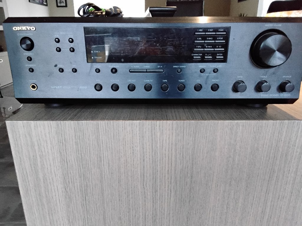 Onkyo tuner receiver versterker, Ophalen of Verzenden, Gebruikt, Stereo, Onkyo
