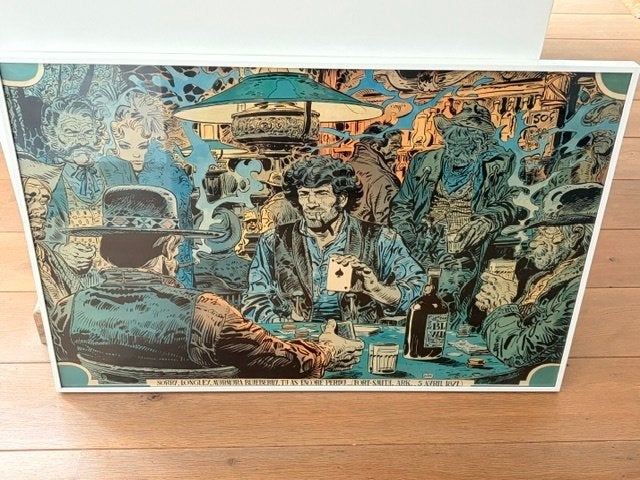 Affiche originale de Blueberry, Livres, BD, Enlèvement, Utilisé, Charlier - Giraud