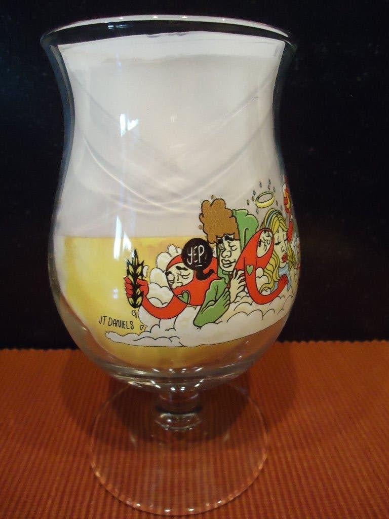 Duvel-Moortgat : J.T.Daniels duvelglas 33cl USA, Verzamelen, Ophalen of Verzenden, Nieuw, Glas of Glazen, Duvel