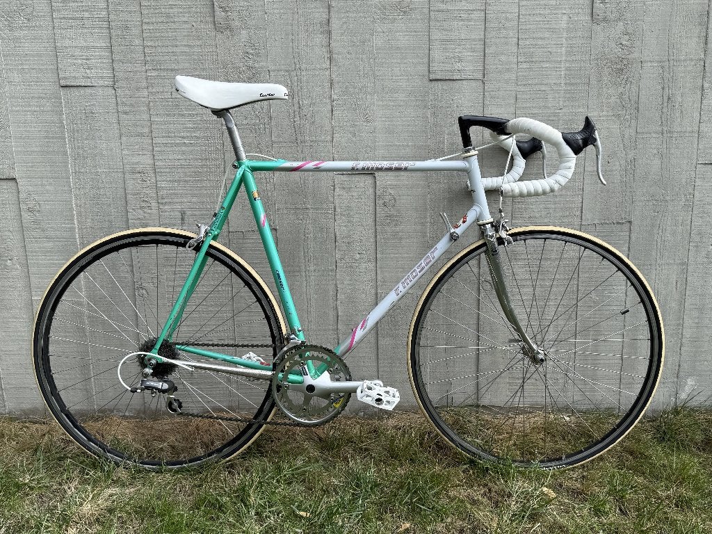Gerestaureerde Moser Corsa 02 anno 1990, Gebruikt, Velgrem, 57 tot 61 cm, Ophalen