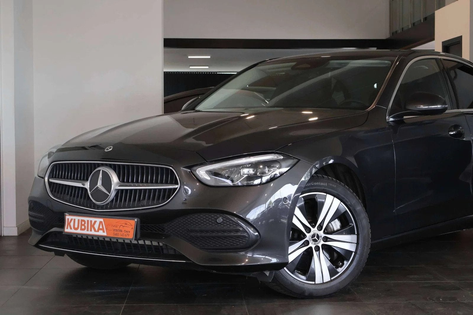 Mercedes-Benz C-CLASS 300 C 300 e PHEV Hybrid Navi LijnA Dis, Autos, Cuir, Argent ou Gris, Achat, Entreprise