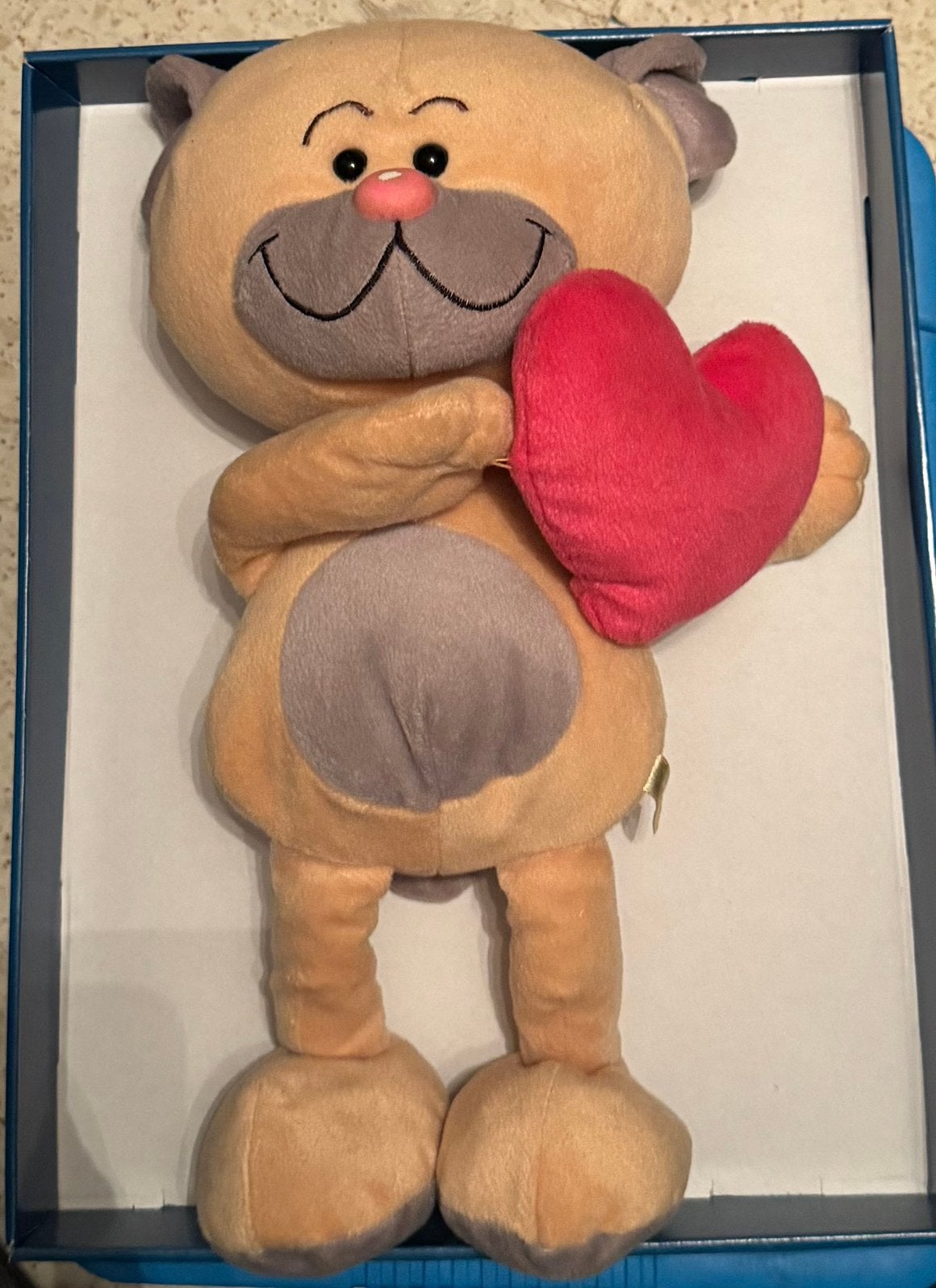 Pimboli met hart 45cm, spotprijs, Enlèvement, Pimboli, Utilisé, Peluche