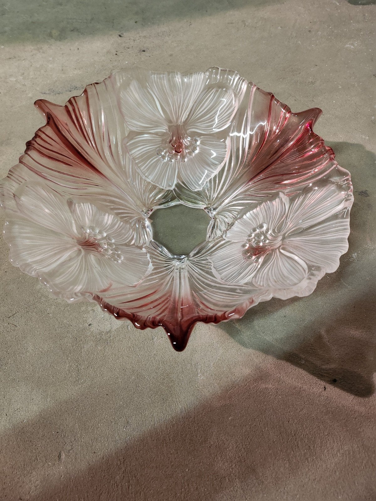 assiette plateau en verre, Enlèvement ou Envoi