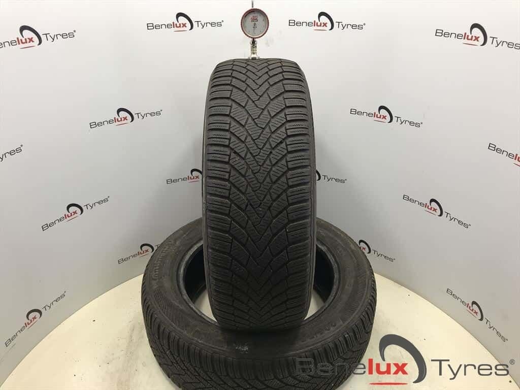 winter 205/55R16 91T Continental TS850 205/55 R16 205/55/16, Ophalen, Gebruikt, -, Band(en)