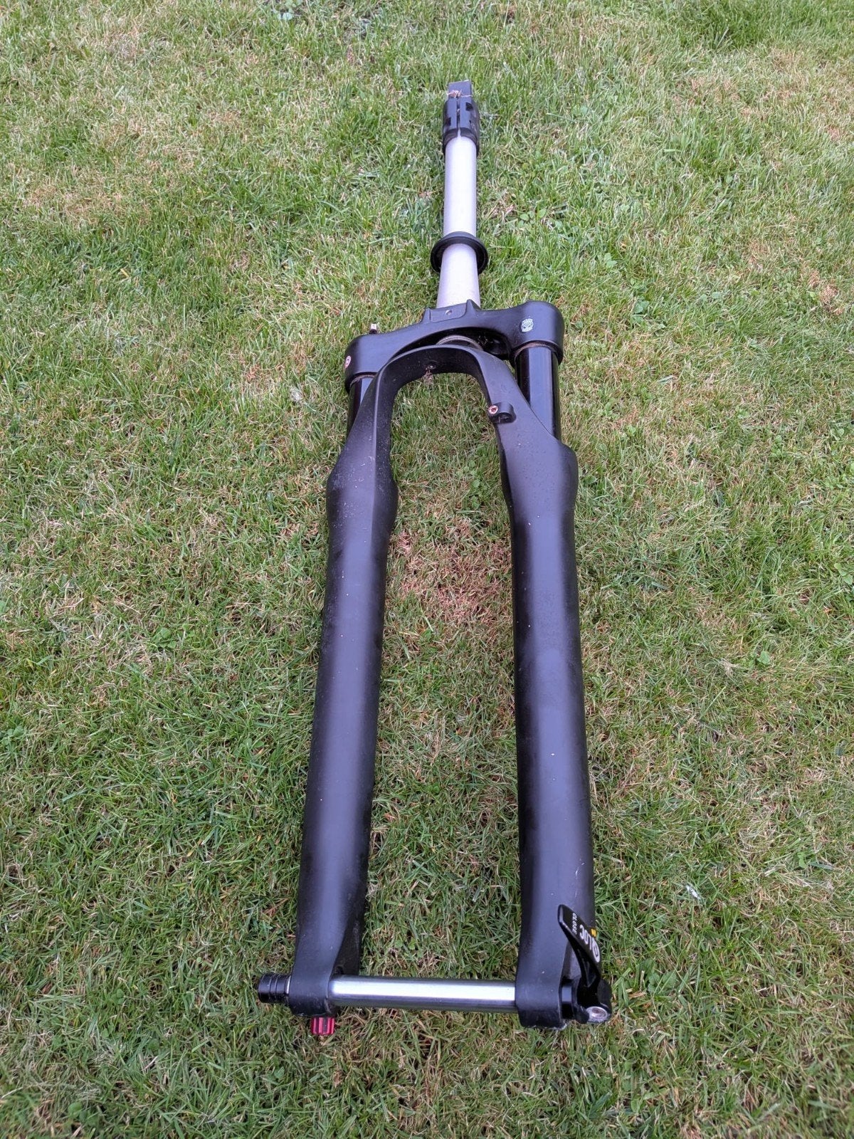 SR Suntour Mobie 25 Air Voorvork 28" / 700C met Q-Loc steeka, Fietsen en Brommers, Ophalen, Gebruikt, Voorvork, Sr suntour