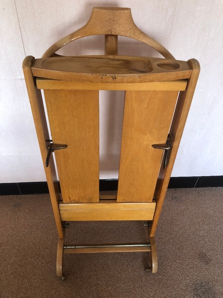 Vintage houten kleerhanger, Ophalen, Gebruikt, Hout, Volwassenen