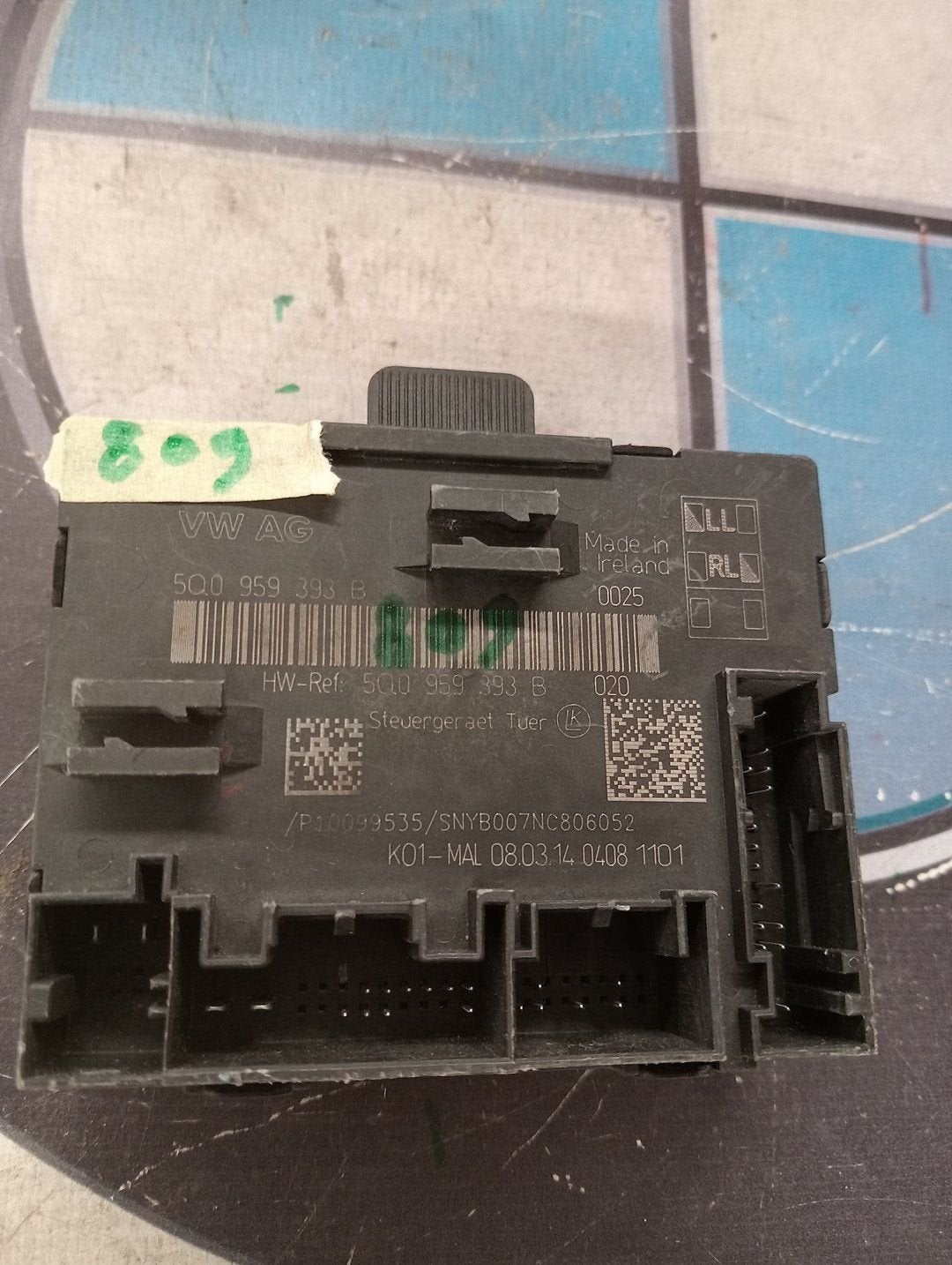 Portierregelapparaat linksvoor VW Golf 7 5Q0959393B, Gebruikt, -, Volkswagen, -