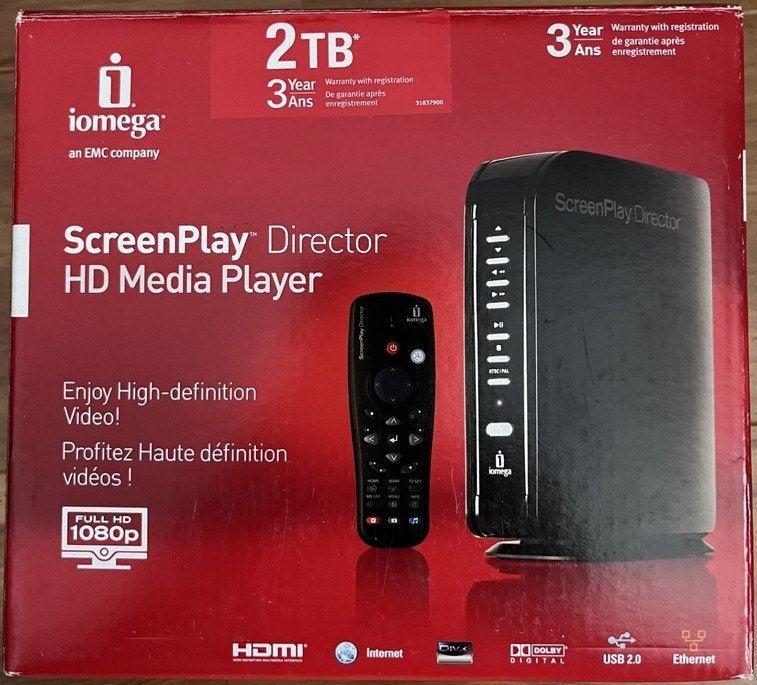Iomega Scenario Director HD - 2 TB, Computers en Software, Beschrijfbare discs, Ophalen, Nieuw, Overige typen, Iomega