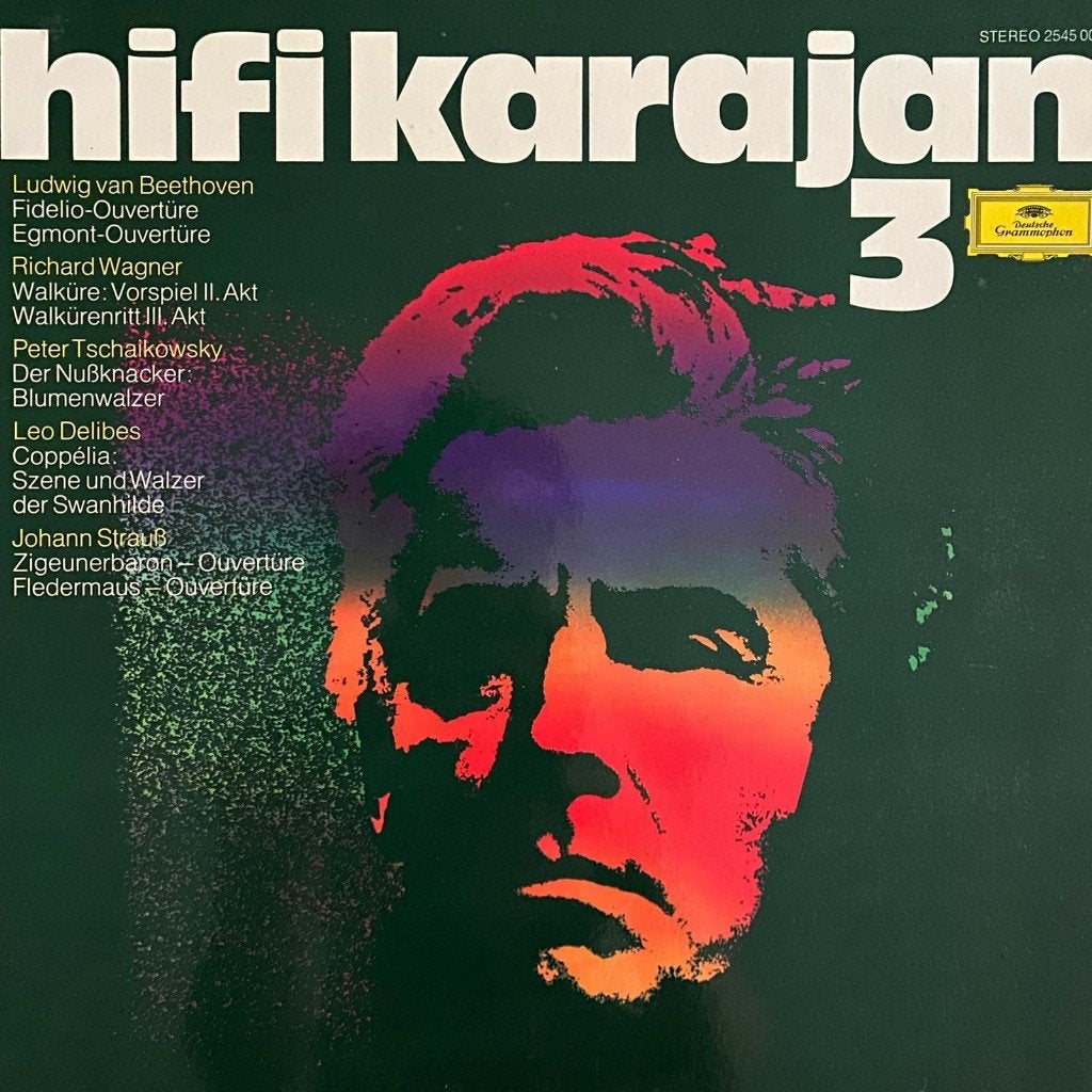 LP/ HIFI KARAJAN 3, Cd's en Dvd's, Ophalen, Zo goed als nieuw, LP, Beethoven