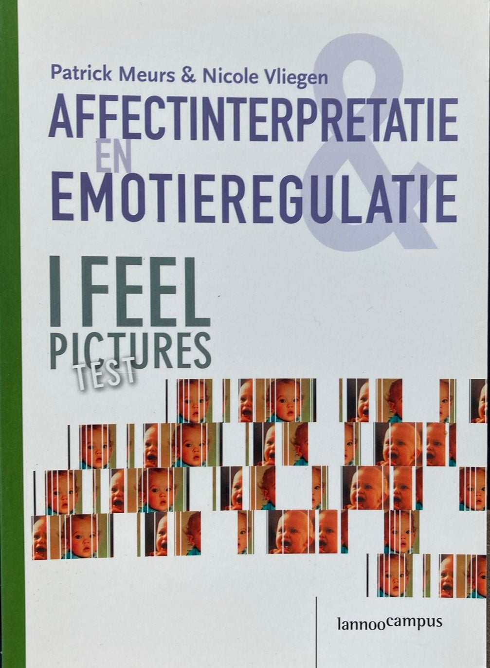 N. Vliegen - I feel Pictures test, Boeken, Psychologie, Ophalen of Verzenden