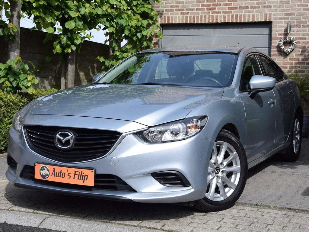 Mazda 6 MOOIE 6 SKYMOVE MET SLECHTS 38.000KM! (bj 2017), Auto's, Mazda, Start-stop-systeem, 1998 cc, Gebruikt, 4 cilinders