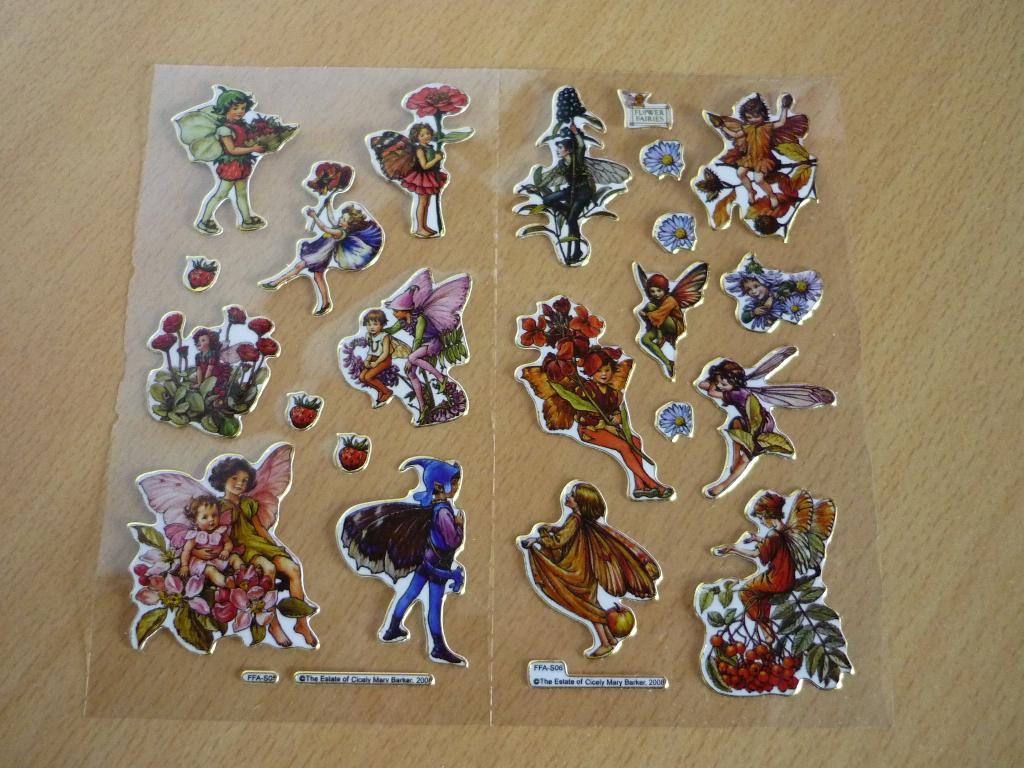 Stickers Flower fairies Elfjes, Verzamelen, Ophalen of Verzenden