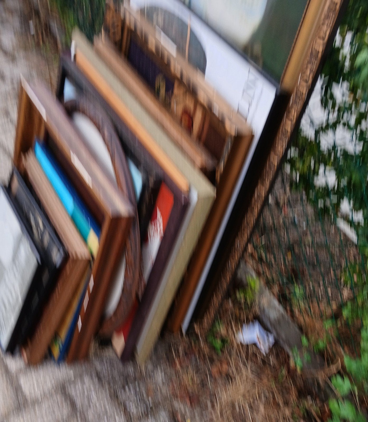 lot de 15 cadres/tableaux, Enlèvement