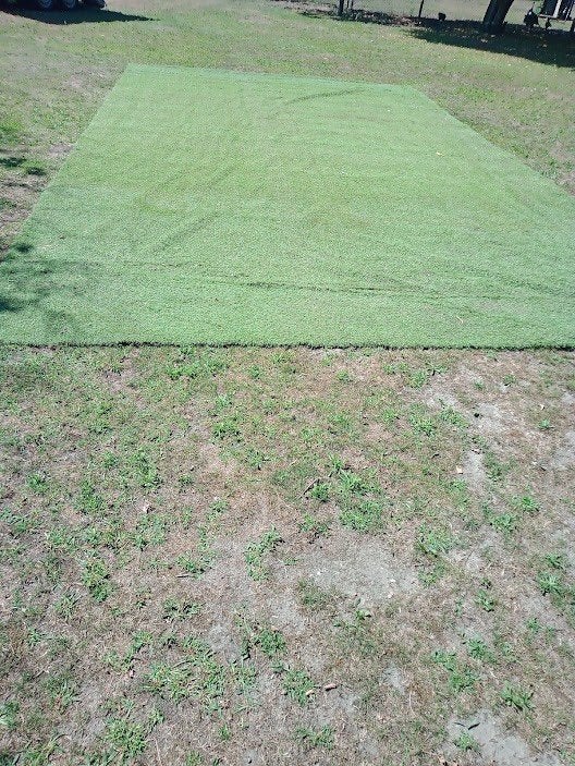 kunstgras, Jardin & Terrasse, Enlèvement, Utilisé, 20 m² ou plus, Gazon artificiel