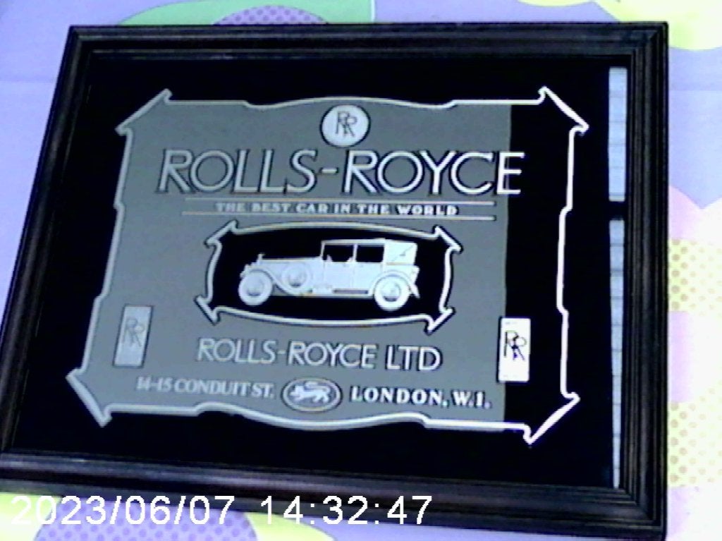 Rolls Roycespiegeltje, Ophalen, Gebruikt, Auto's