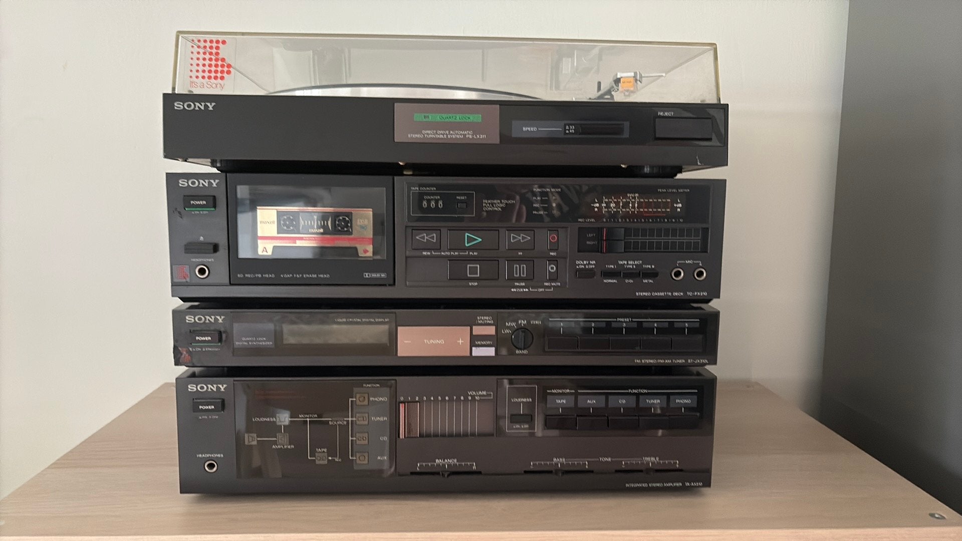Sony hifi, Gebruikt, Losse componenten, Sony, Ophalen