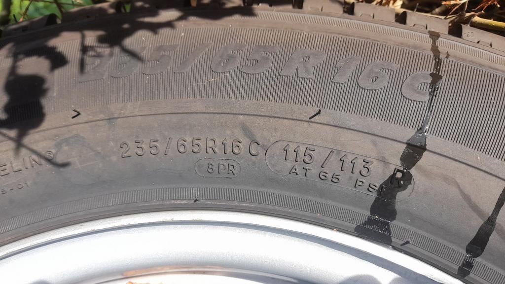 Jante plus Pneus Michelin, Enlèvement