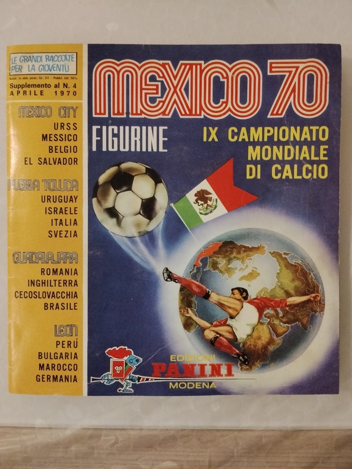 Album Panini Mexico 70, Envoi, Utilisé, Sports et Loisirs