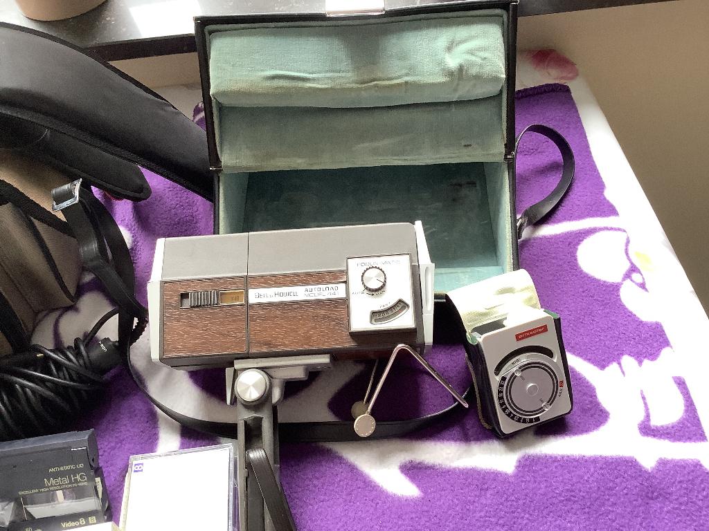 Camera,projector, Ophalen