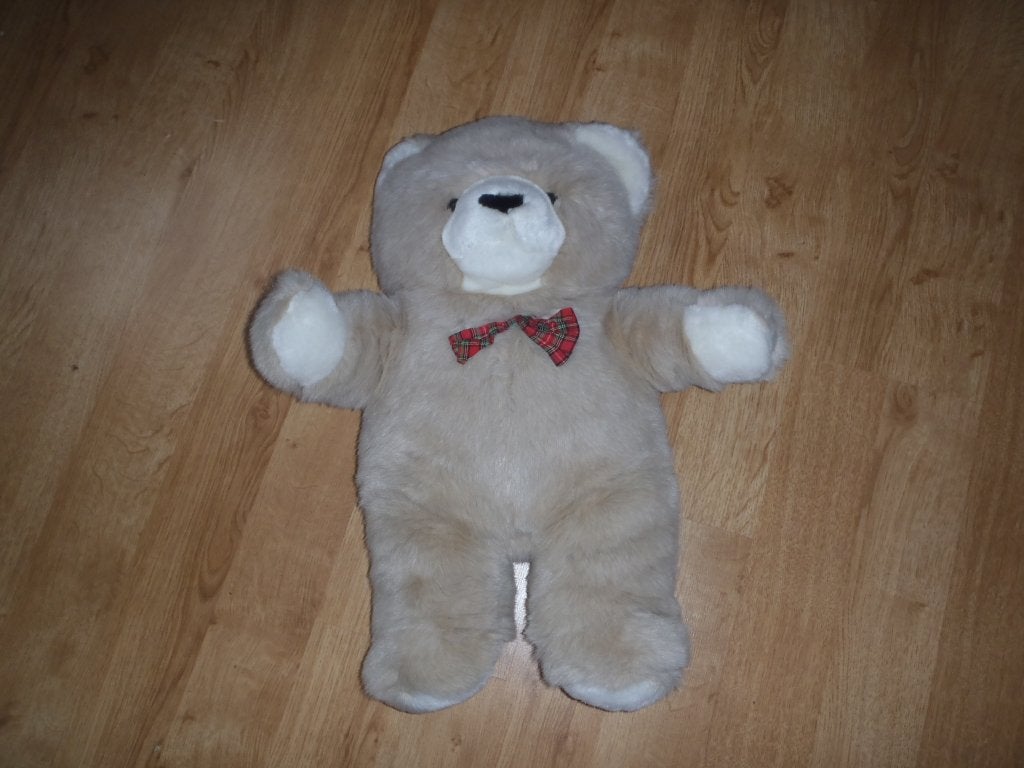 beige knuffelbeer, Kinderen en Baby's, Ophalen of Verzenden, Nieuw, Beige, Beer