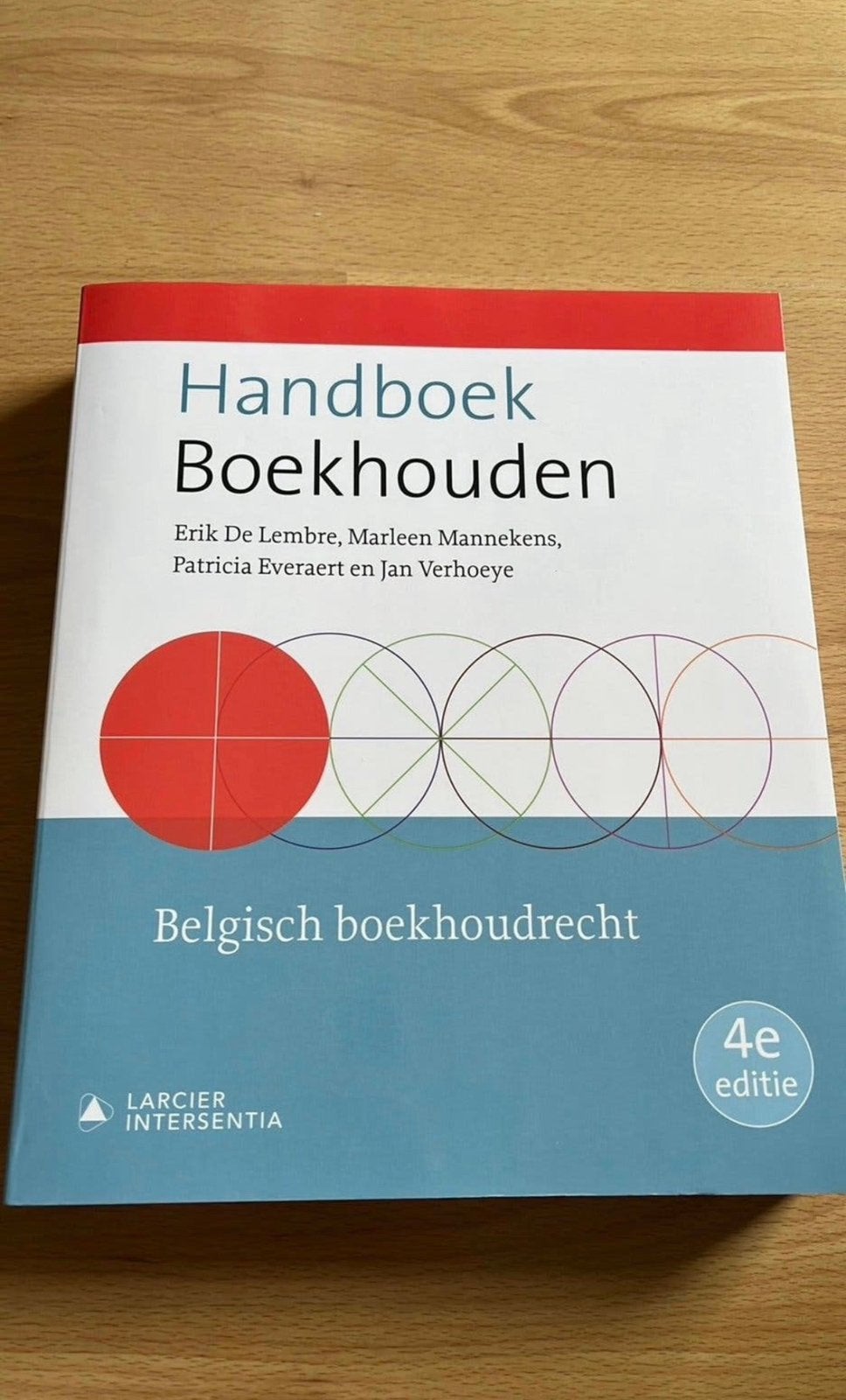 Handboek Boekhouden - Belgisch boekhoudrecht (vierde editie), Ophalen of Verzenden, Erik De Lembre