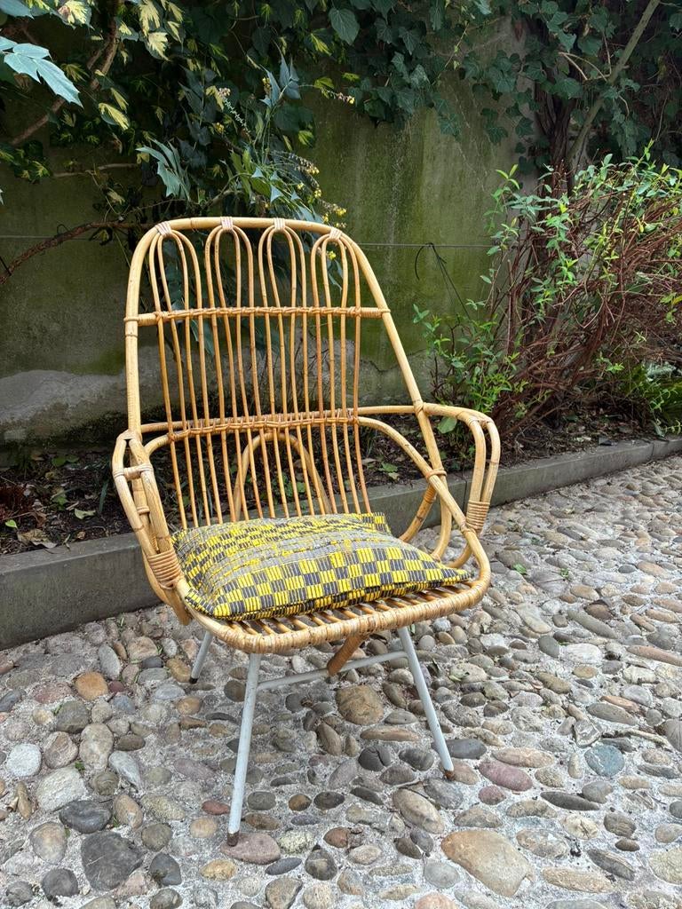 Fauteuil intérieur / extérieur, Maison & Meubles, Autres couleurs, Vintage, Enlèvement, Utilisé