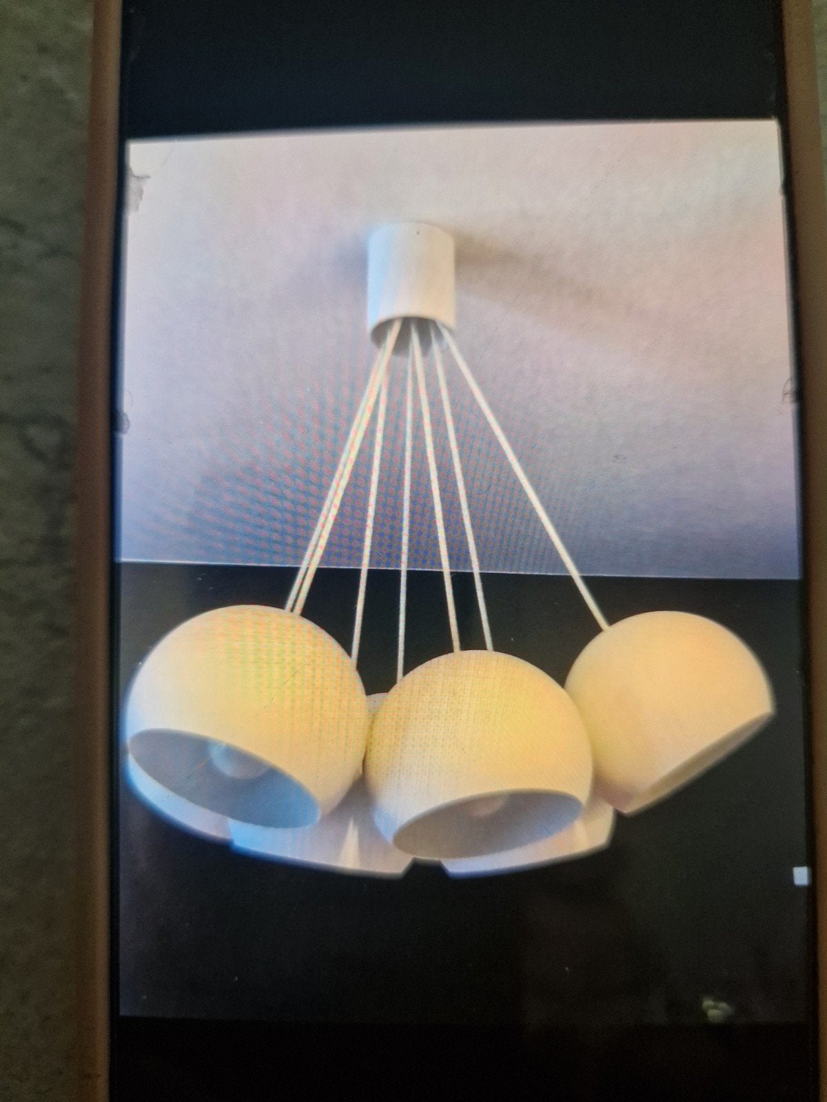 beau design moderne et lustre, Enlèvement