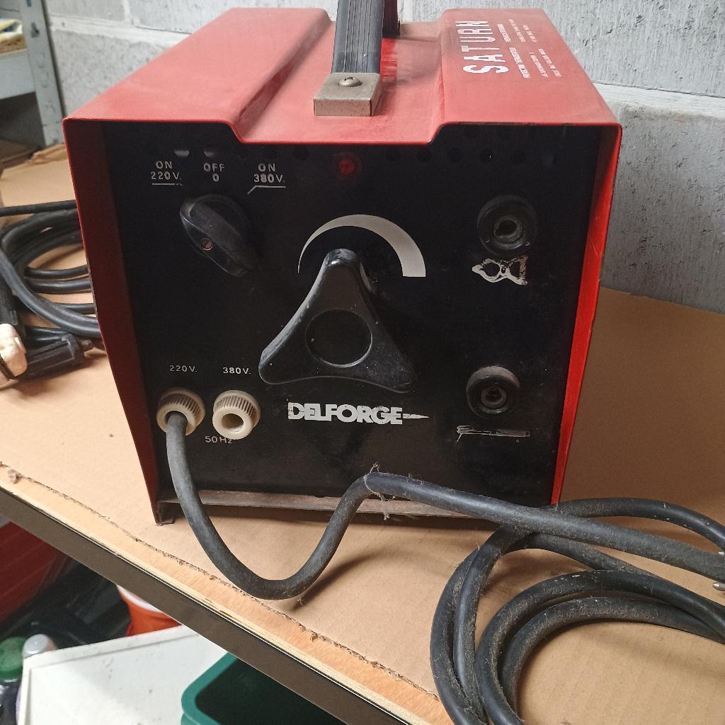 Laspost, Ophalen, Gebruikt, Minder dan 150 ampère, Elektroden