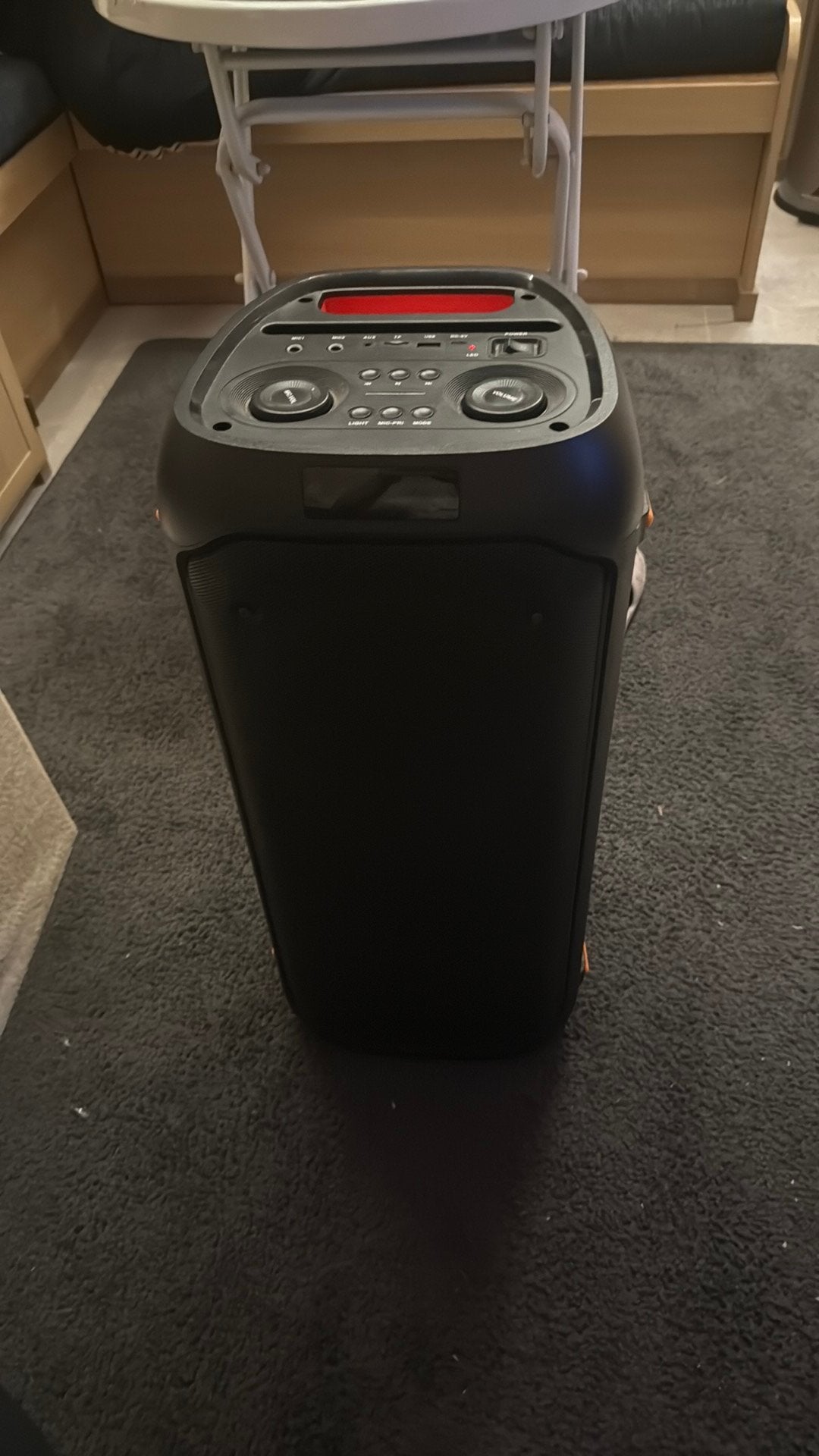 Party box, Audio, Tv en Foto, Gebruikt, Party speaker, 60 tot 120 watt, AUX-ingang