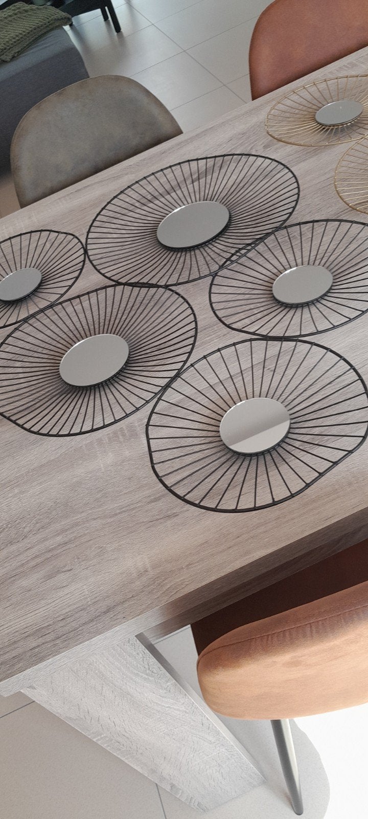 set spiegels, Huis en Inrichting, Woonaccessoires | Spiegels, Ophalen