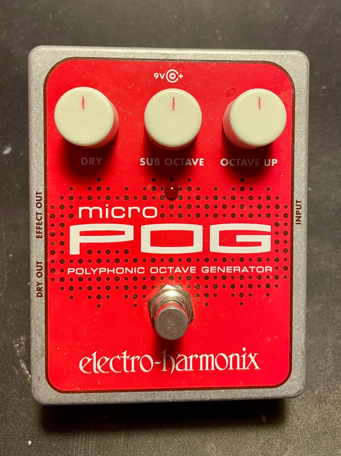 Electro-Harmonix Micro POG — Polyfoon octaafpedaal, Muziek en Instrumenten, Effecten, Ophalen, Zo goed als nieuw