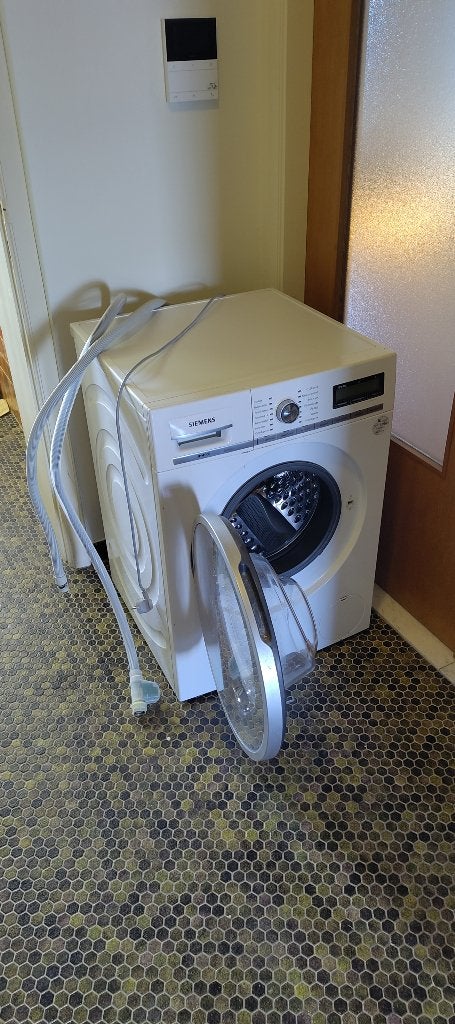 Wasmachine Siemens, Elektronische apparatuur, Wasmachines, Ophalen, 1200 tot 1600 toeren, Gebruikt, 8 tot 10 kg