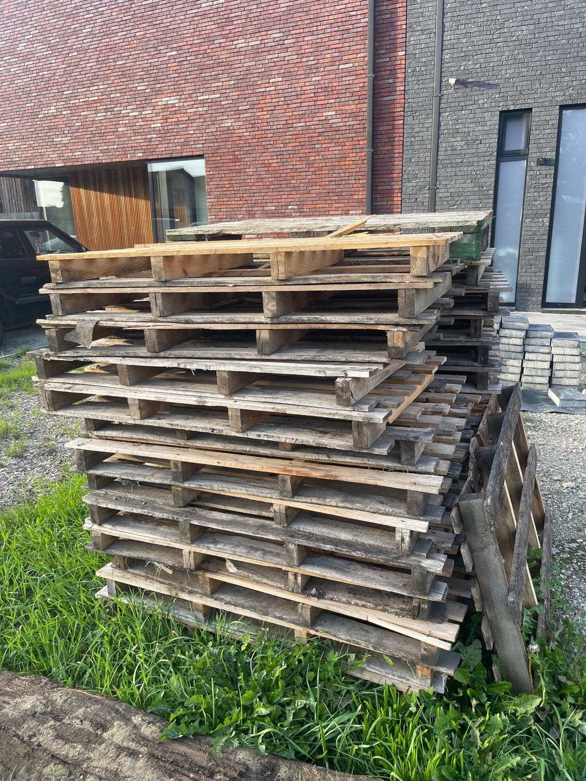 20-30 palettes en bois, Enlèvement ou Envoi