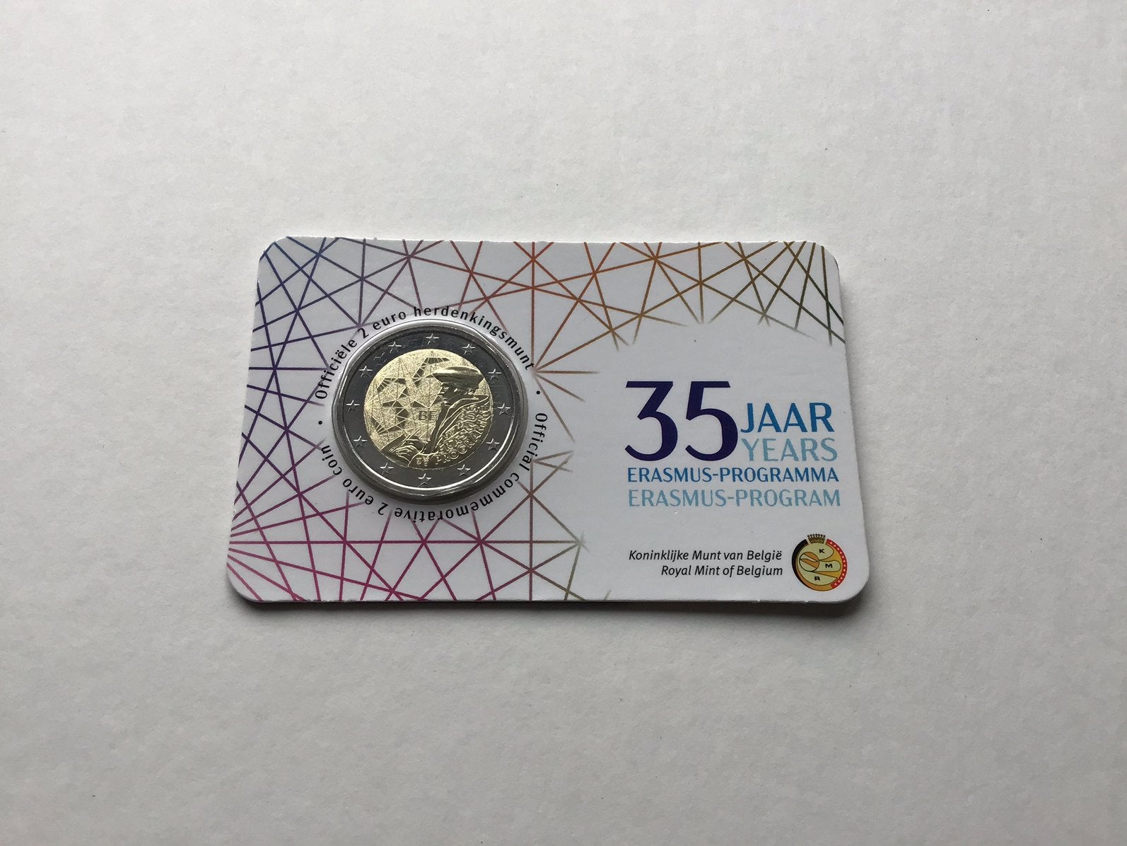België 2 euro Erasmus 2022 Coincard BU, Timbres & Monnaies, Monnaies | Europe | Monnaies euro, Enlèvement ou Envoi