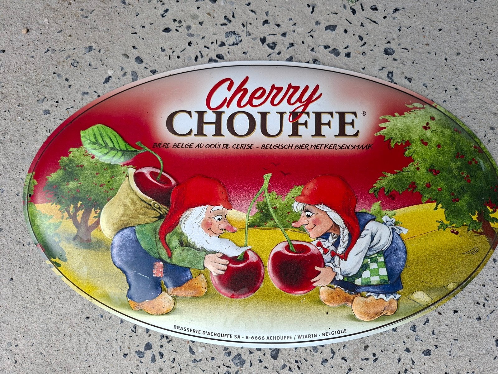Chouffe, Verzamelen, Ophalen