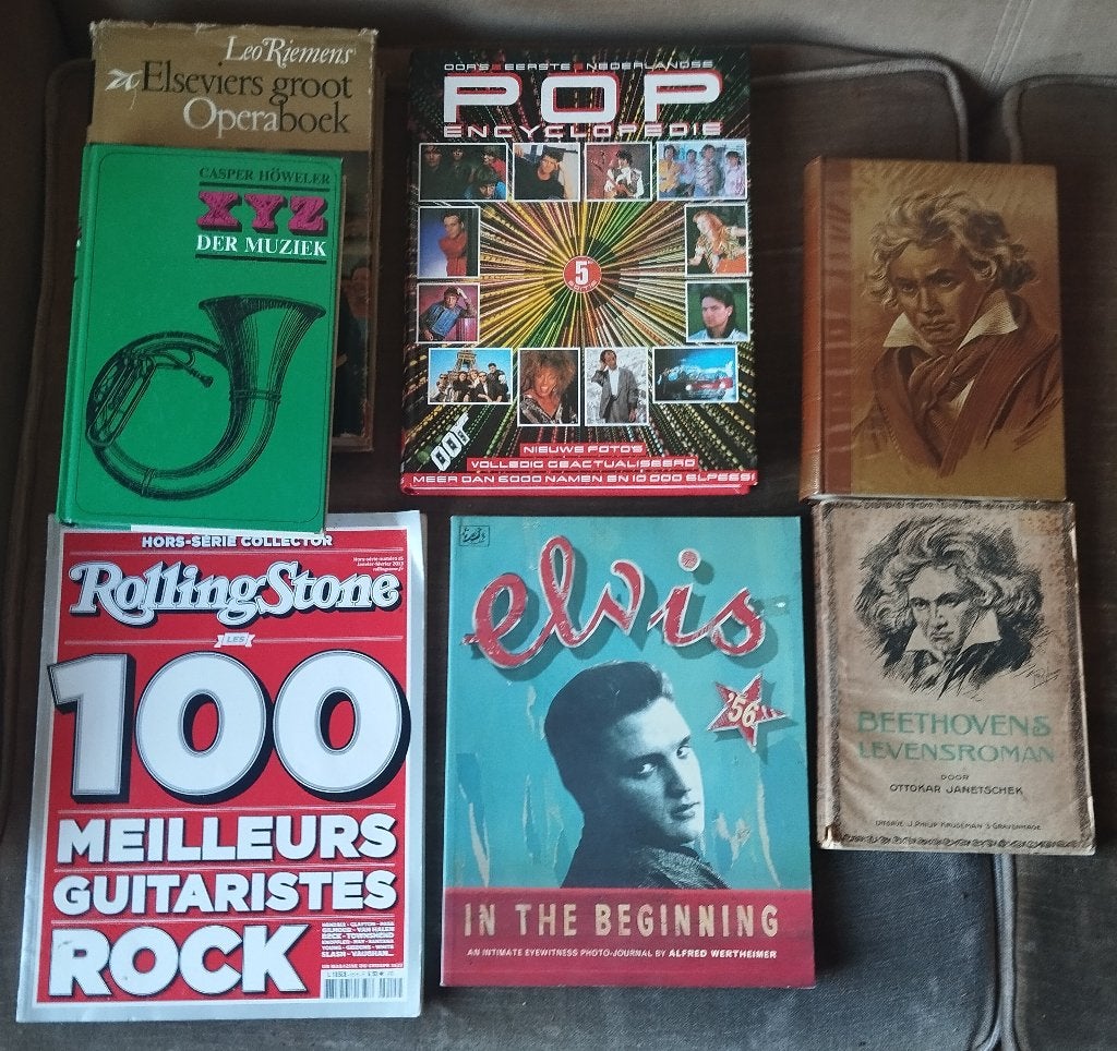 Lot Muziek (9 boeken), Boeken, Muziek, Ophalen