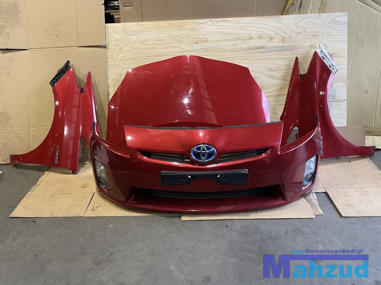 2012 TOYOTA PRIUS Rood voorkop voorfront 2008-2014, Auto-onderdelen, Info@toyota.co.jp, Gebruikt, Voor, Toyota Motor Corporation