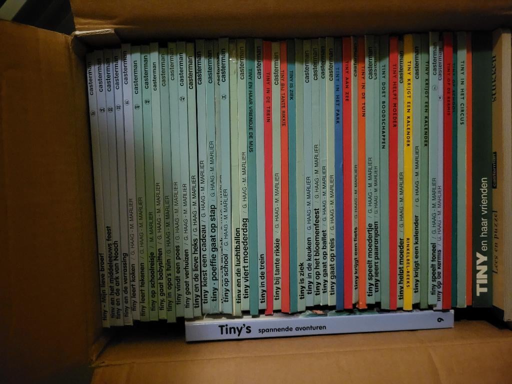 Tiny boeken, Enlèvement, Utilisé, Différents sujets