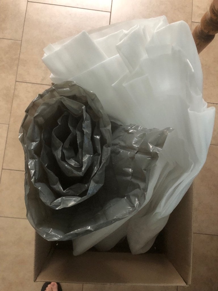 GRATIS verpakkingsmateriaal, Ophalen
