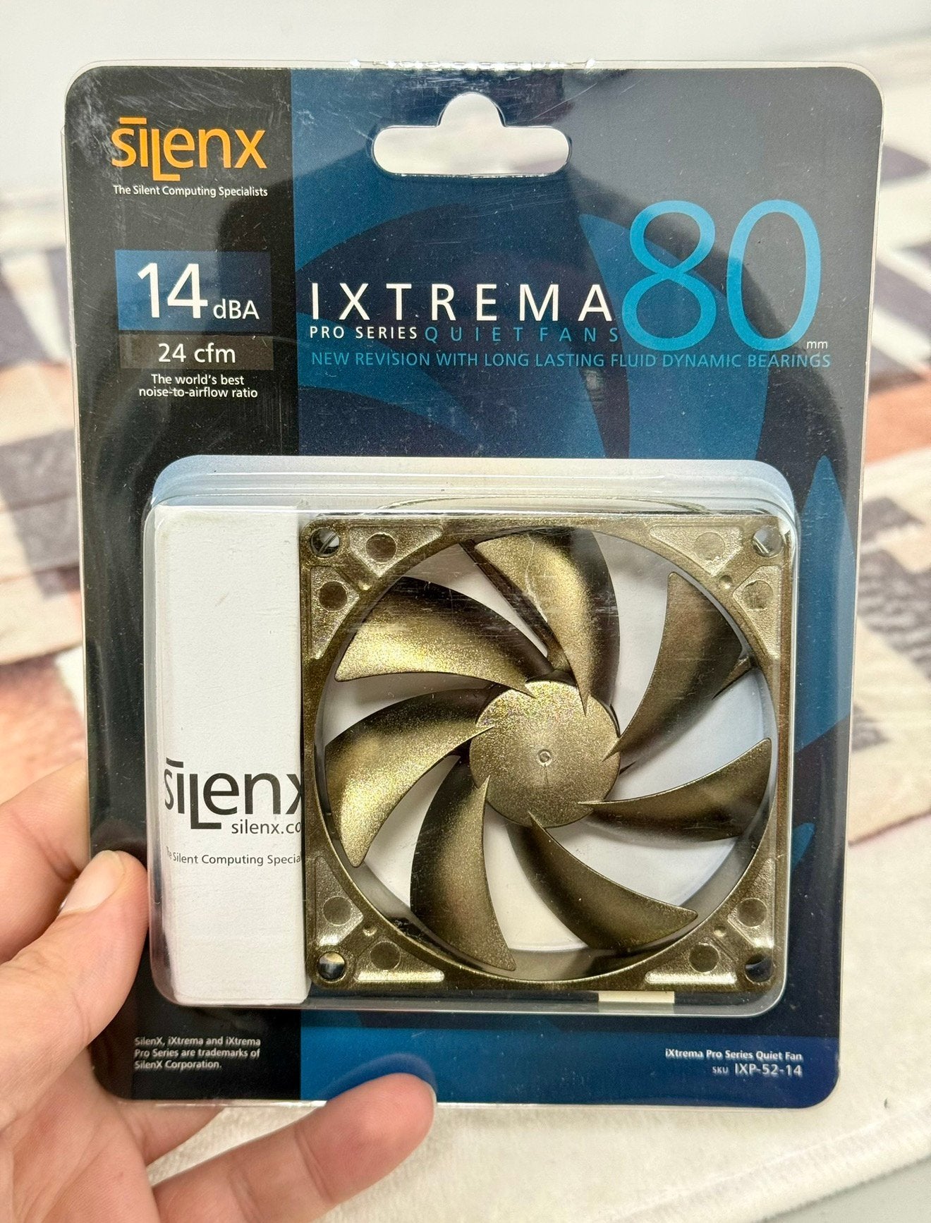 Ventilateur SilenX IXTREMA 80 Pro IPX-54-14 thermistance, Informatique & Logiciels, Enlèvement ou Envoi, Neuf, Refroidisseur ordinateur à air