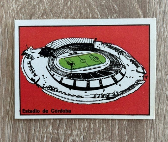 Panini Argentina 78 Sticker n37 Estadio de Cordoba, Hobby & Loisirs créatifs, Autocollants & Images, Enlèvement ou Envoi, Comme neuf