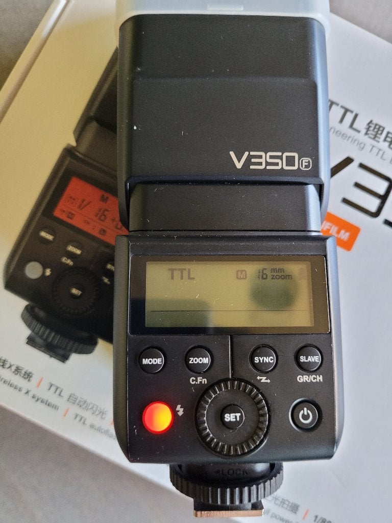 Godox V350F (Fujifilm), Audio, Tv en Foto, Ophalen of Verzenden, Zo goed als nieuw, Fujifilm, Godox