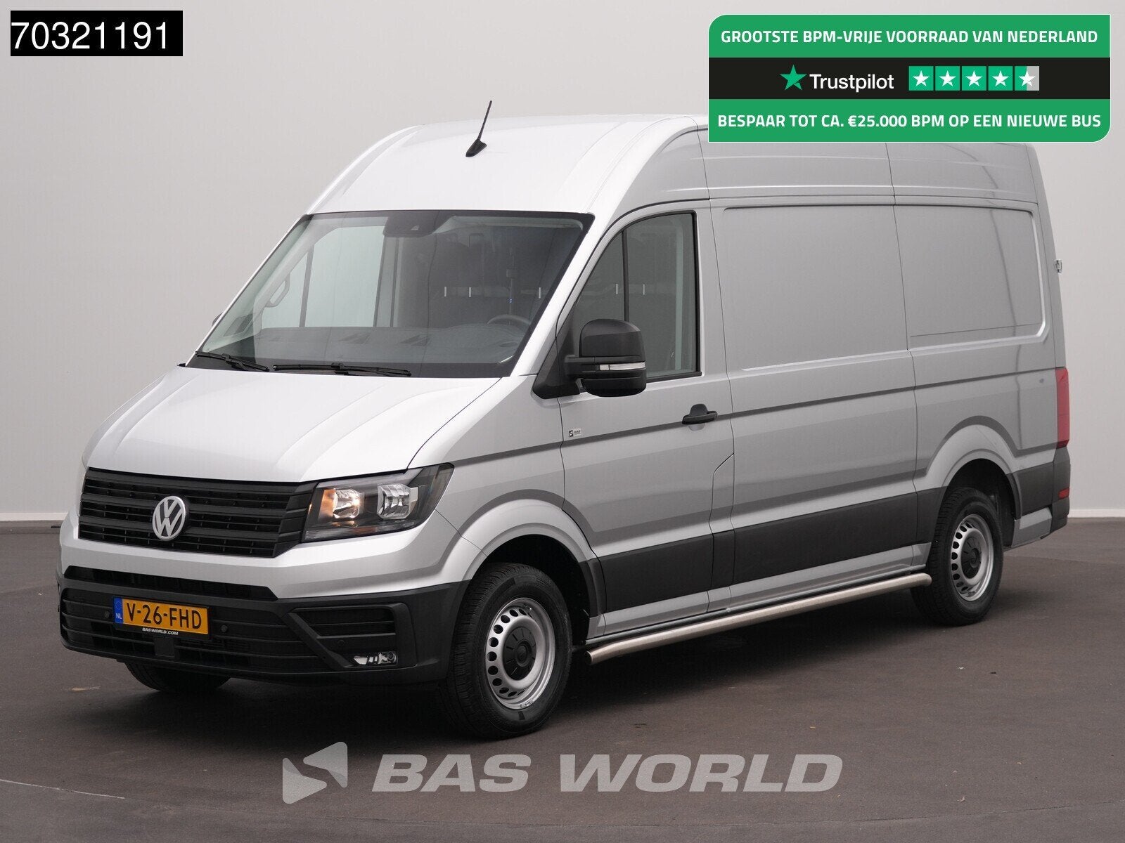 Volkswagen Crafter 140pk Automaat L3H3 Trekhaak Navi Airco C, Argent ou Gris, Achat, Euro 6, Entreprise