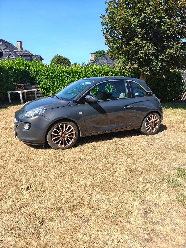 Opel Adam – 1e eigenaar – goed onderhouden., Autos, Cuir, Beige, Boîte manuelle, 124 g/km
