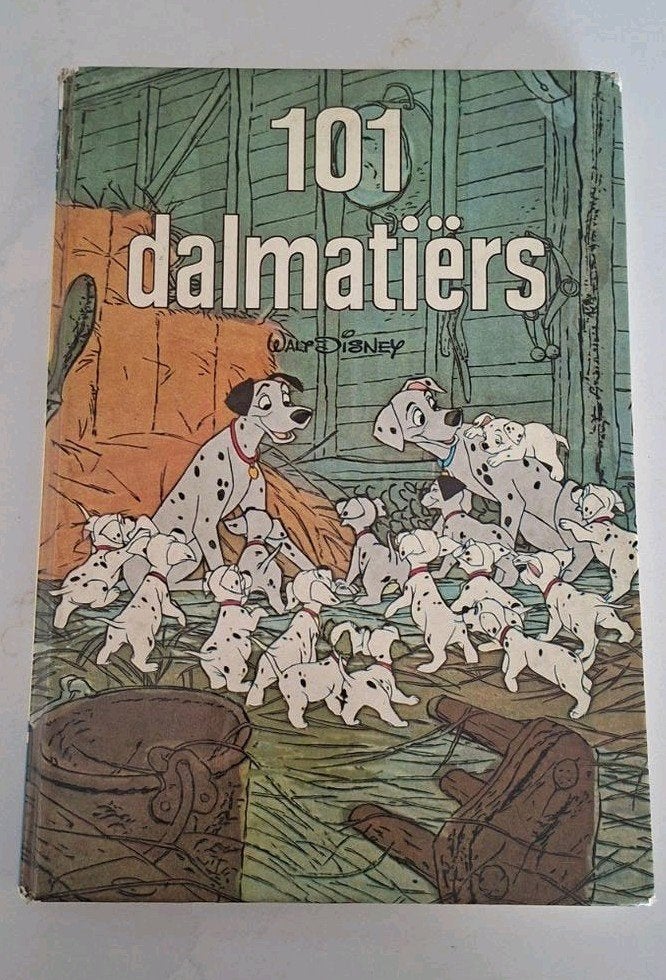 Walt Disney - 101 Dalmatiërs 
1972, Boeken, Ophalen of Verzenden, Gelezen, Walt disney