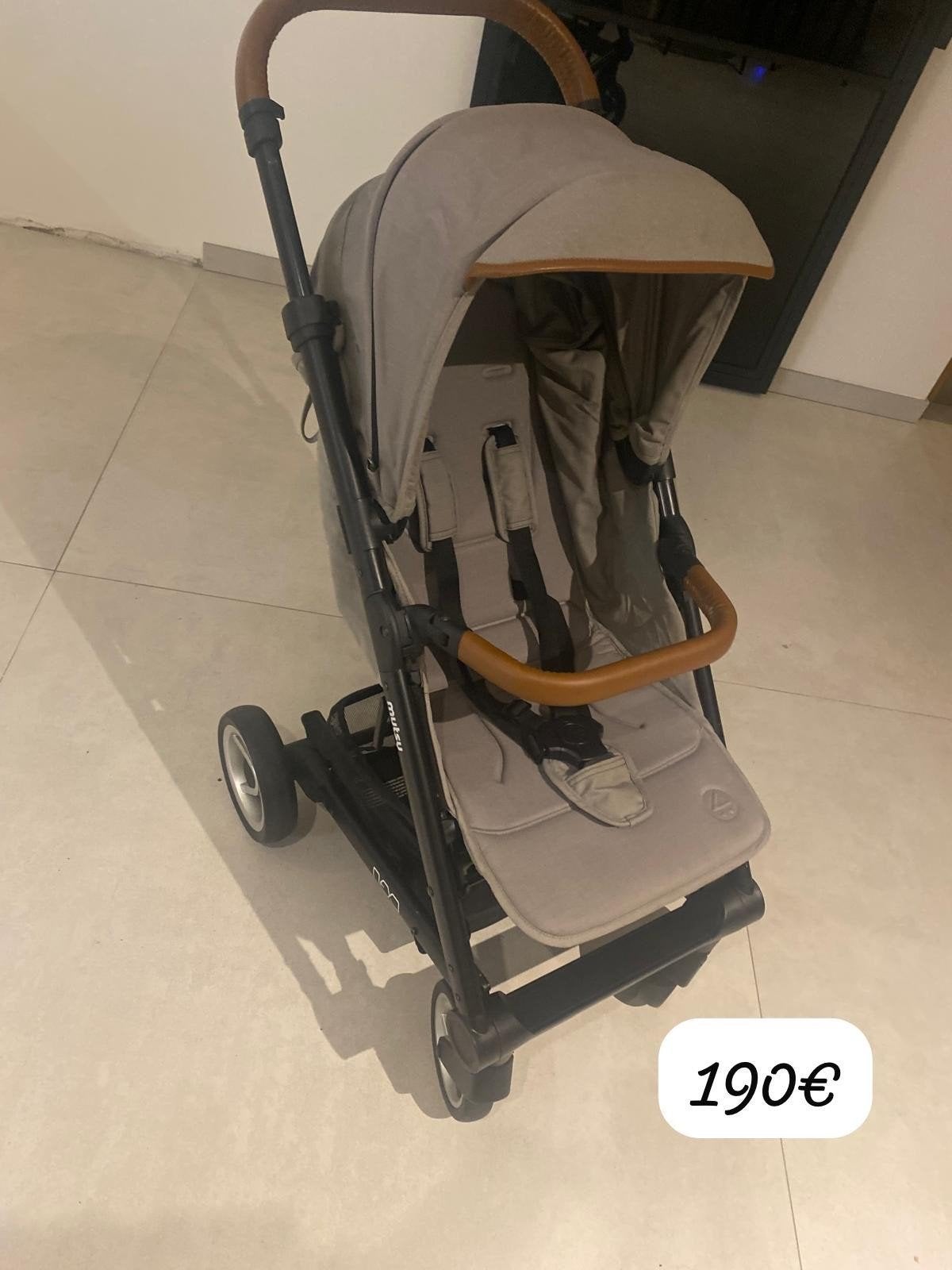 buggy merk mutsy, Enfants & Bébés, Enlèvement, Comme neuf, Autres marques, Dossier réglable