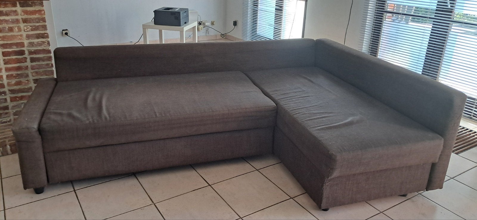 Slaapbank/hoekzetel gratis, Ophalen