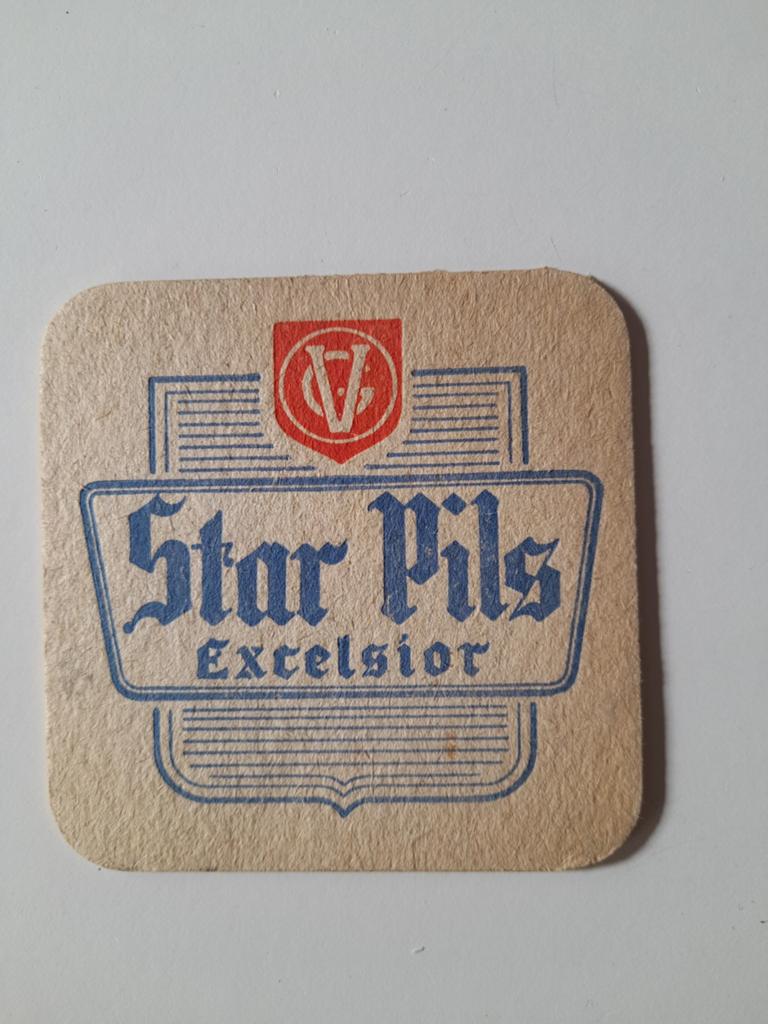 Tapis à bière Star Pils Exelsior, Enlèvement ou Envoi