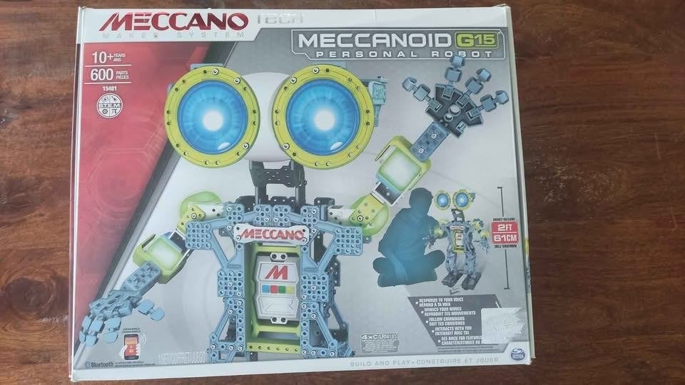 Meccanoid personal robot G15, Ophalen of Verzenden, Zo goed als nieuw, Bouwen