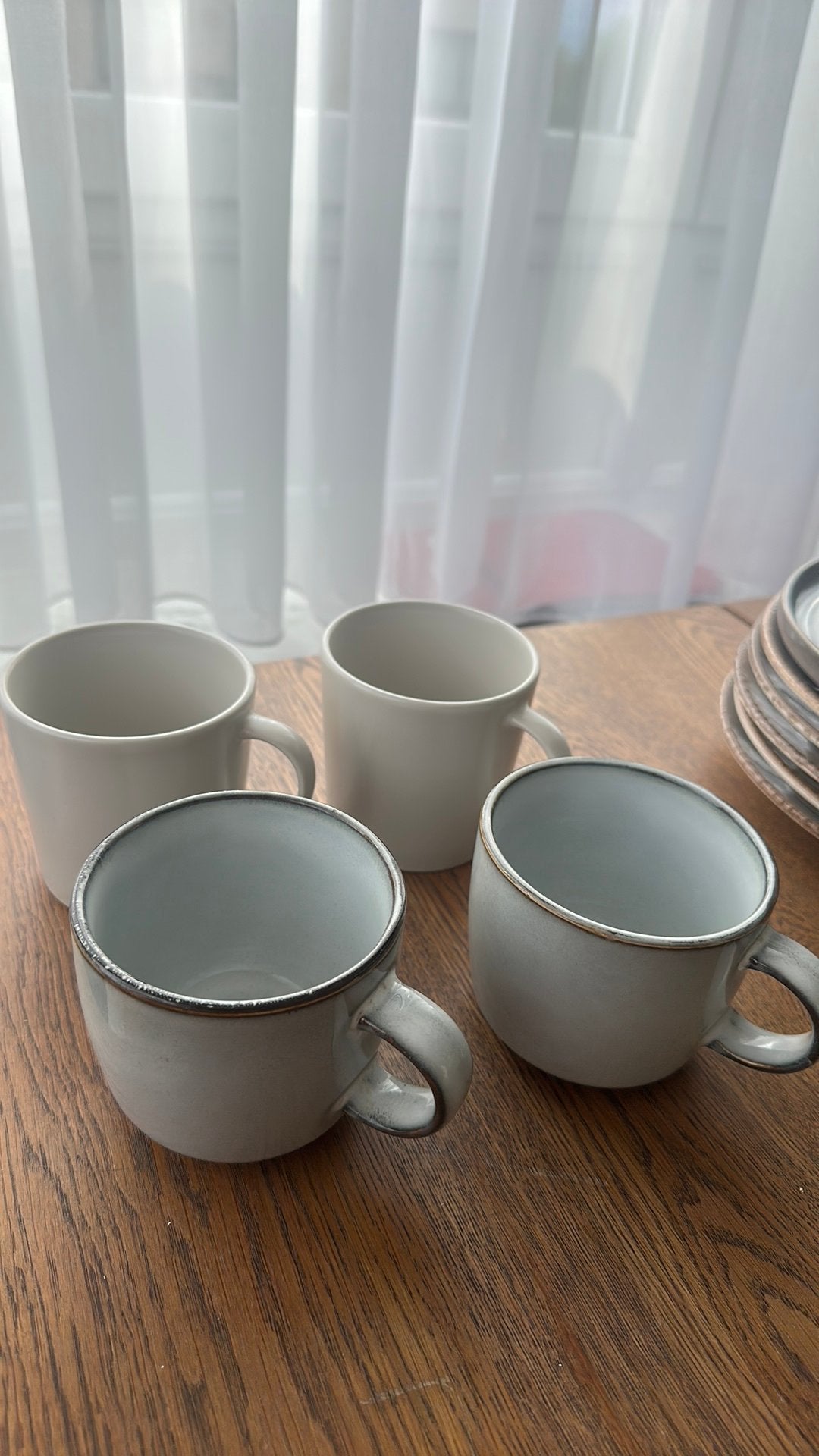 4 tasses ikea, Huis en Inrichting, Keuken | Servies, Ophalen, Zo goed als nieuw, IKEA